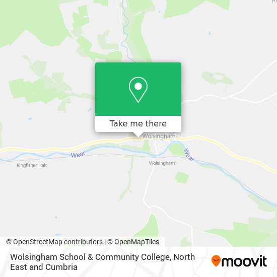 Wolsingham School & Community College map