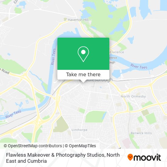Flawless Makeover & Photography Studios map