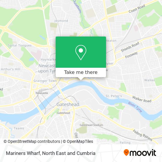 Mariners Wharf map
