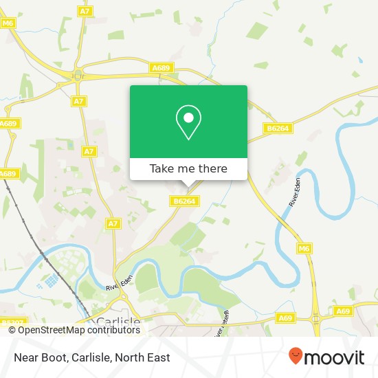 Near Boot, Carlisle map