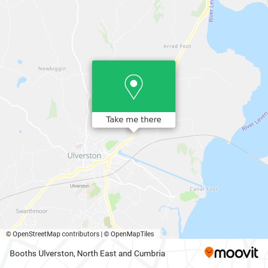Booths Ulverston map