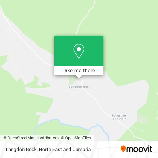 Langdon Beck map