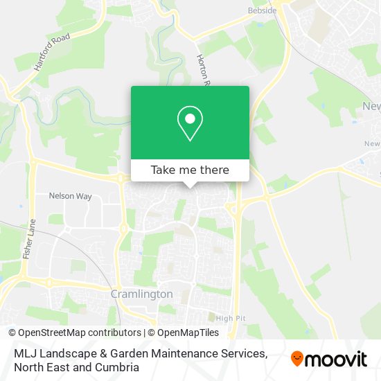 MLJ Landscape & Garden Maintenance Services map