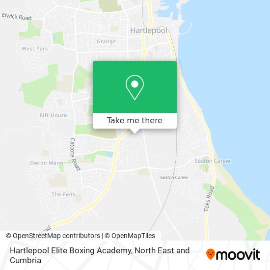 Hartlepool Elite Boxing Academy map