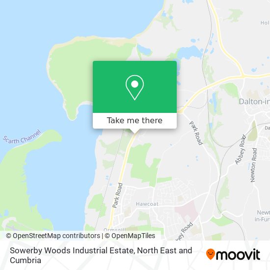 Sowerby Woods Industrial Estate map
