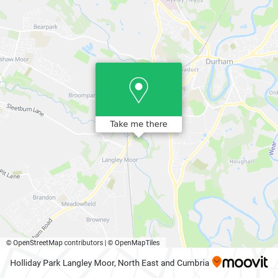 Holliday Park Langley Moor map