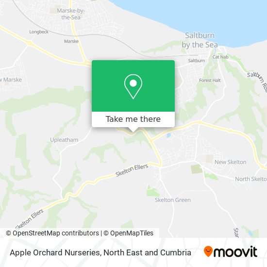 Apple Orchard Nurseries map