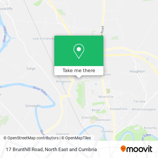 17 Brunthill Road map