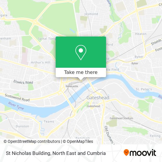 St Nicholas Building map