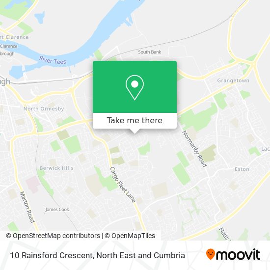 10 Rainsford Crescent map
