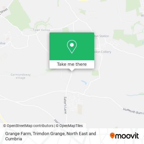 Grange Farm, Trimdon Grange map