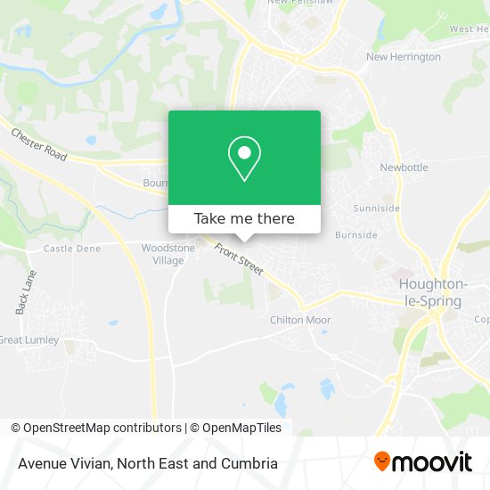 Avenue Vivian map
