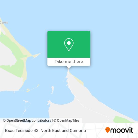 Bsac Teesside 43 map