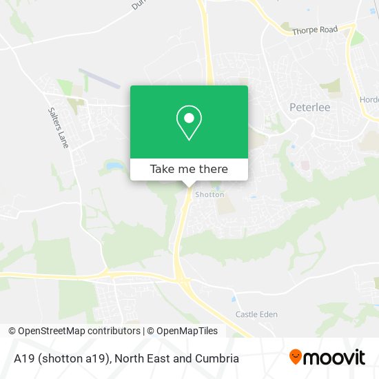 A19 (shotton a19) map
