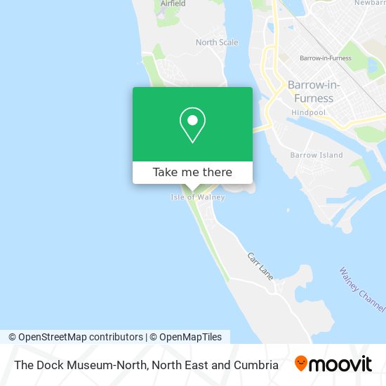 The Dock Museum-North map