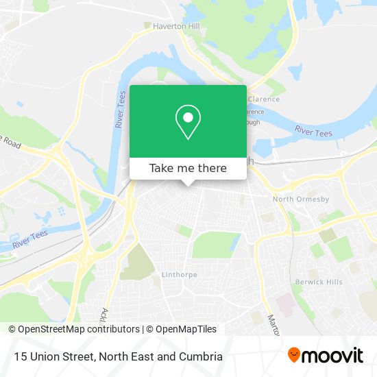 15 Union Street map