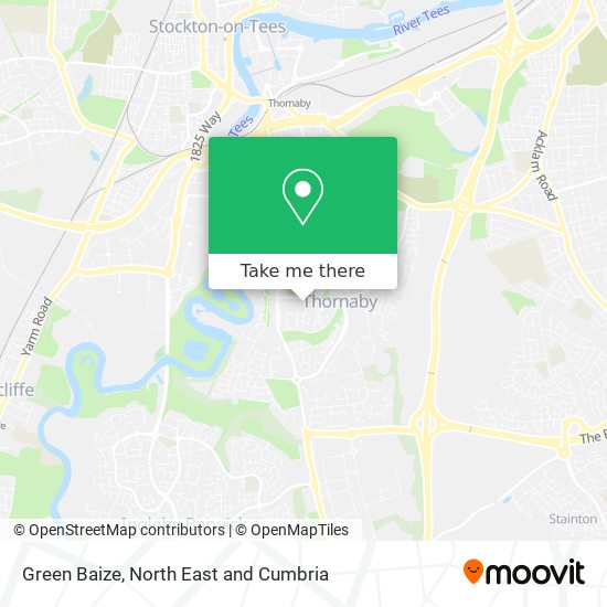 Green Baize map