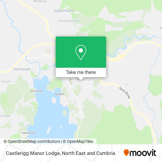 Castlerigg Manor Lodge map