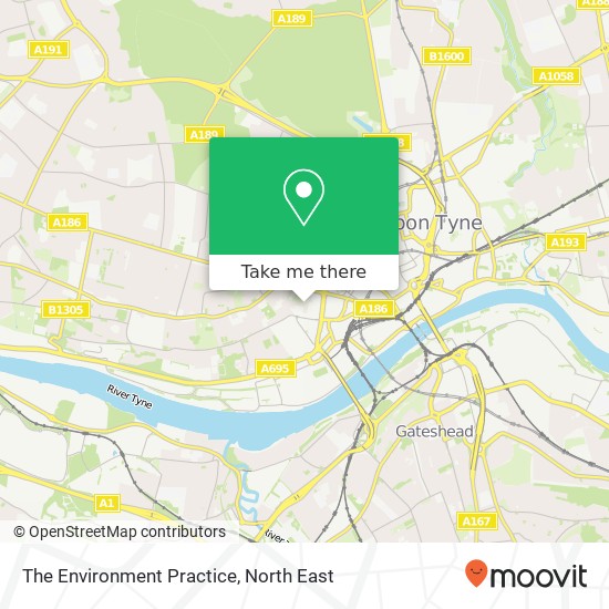 The Environment Practice map