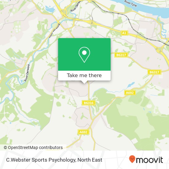 C.Webster Sports Psychology map