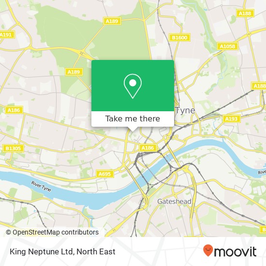 King Neptune Ltd map