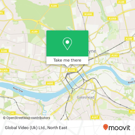 Global Video (Uk) Ltd. map