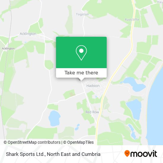 Shark Sports Ltd. map
