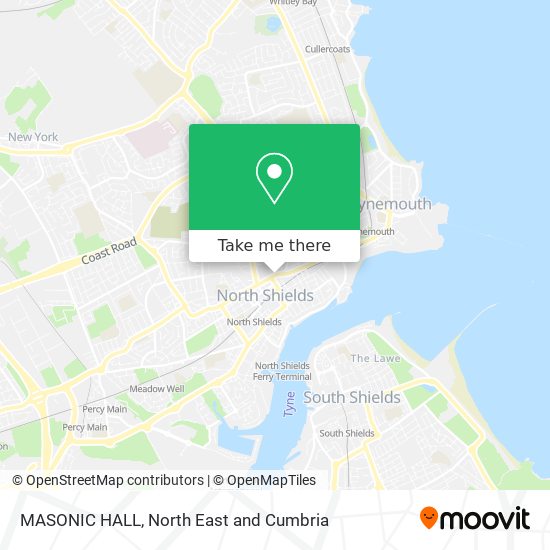 MASONIC HALL map