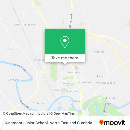 Kingmoor Junior School map