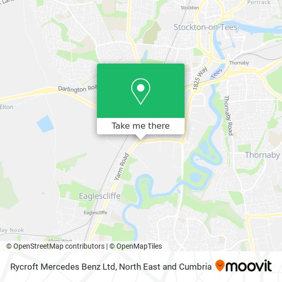 Rycroft Mercedes Benz Ltd map