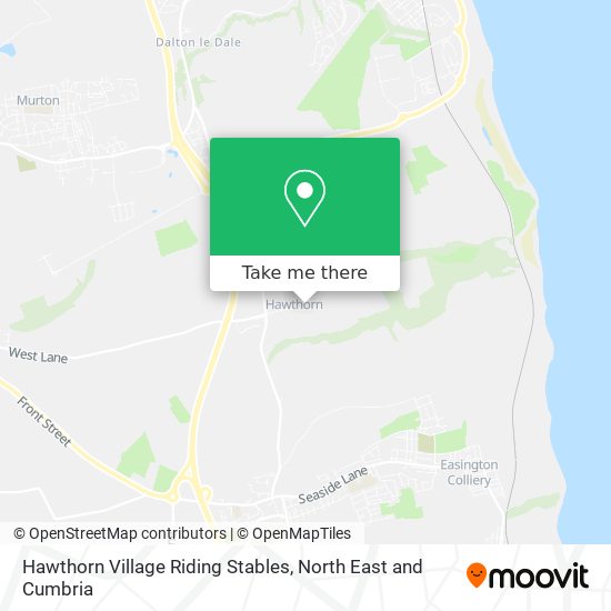 Hawthorn Village Riding Stables map