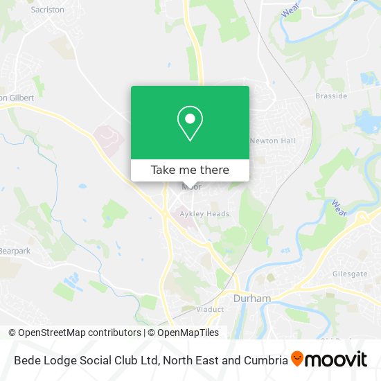 Bede Lodge Social Club Ltd map