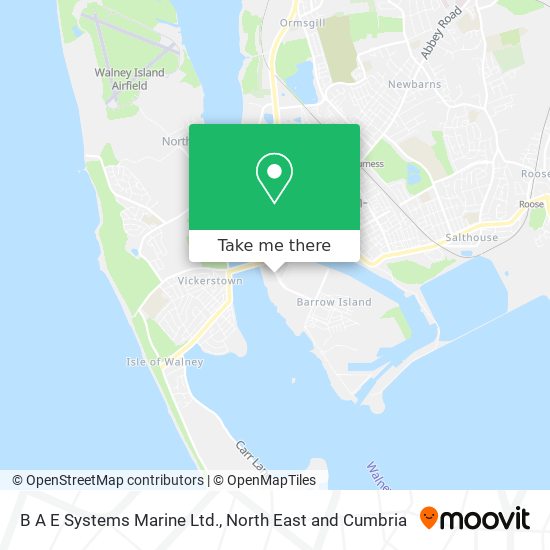 B A E Systems Marine Ltd. map