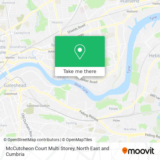 McCutcheon Court Multi Storey map