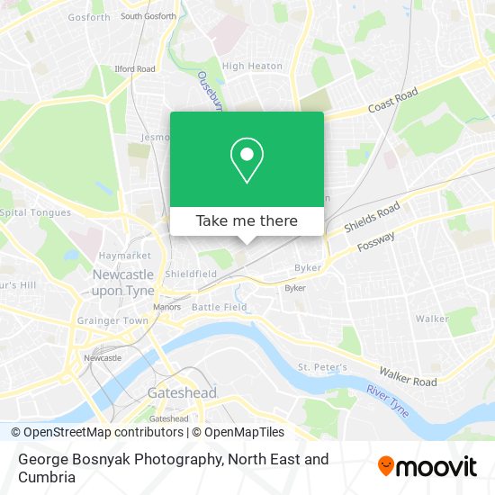 George Bosnyak Photography map