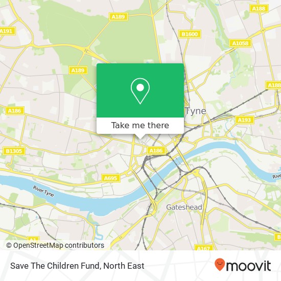 Save The Children Fund map