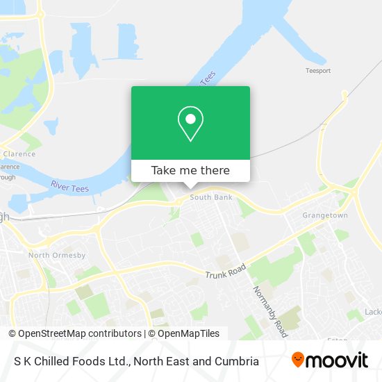 S K Chilled Foods Ltd. map