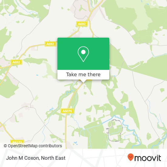 John M Coxon map