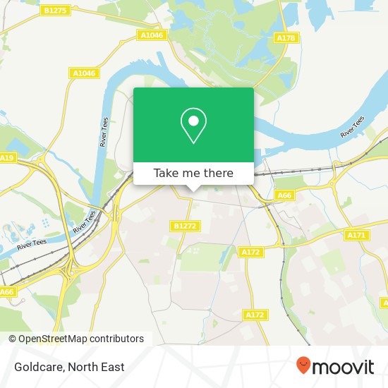 Goldcare map