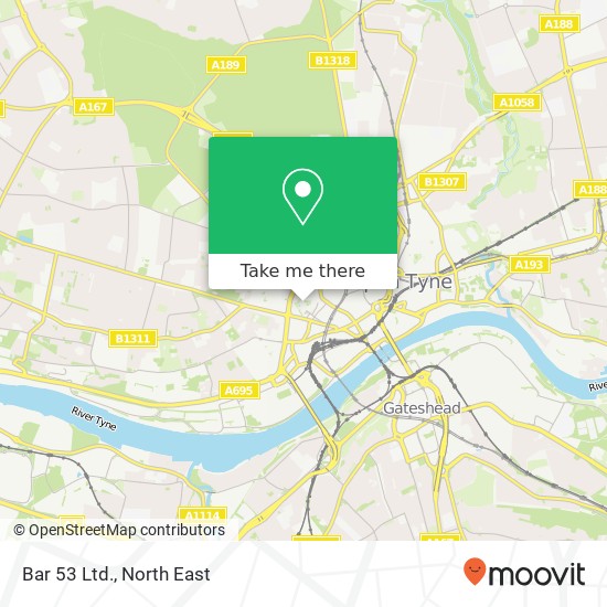 Bar 53 Ltd. map