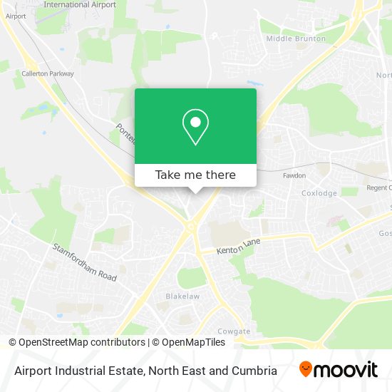 Airport Industrial Estate map
