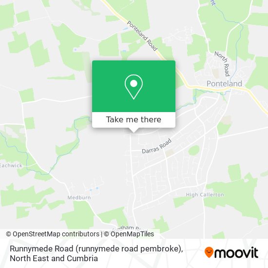 Runnymede Road (runnymede road pembroke) map
