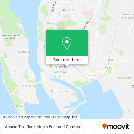 Acacia Taxi Rank map