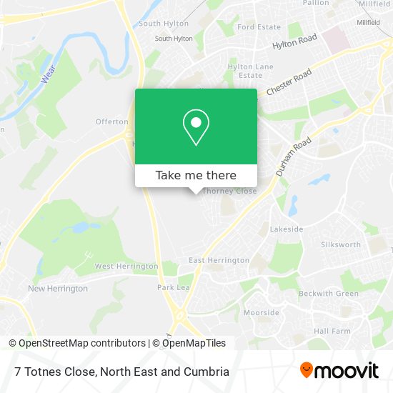 7 Totnes Close map