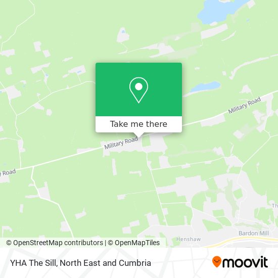 YHA The Sill map