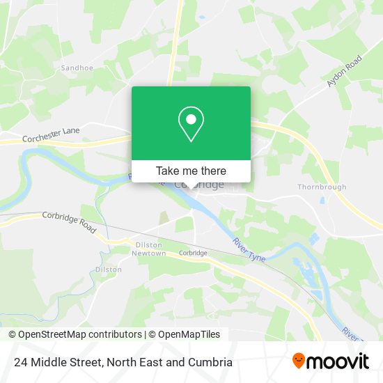 24 Middle Street map