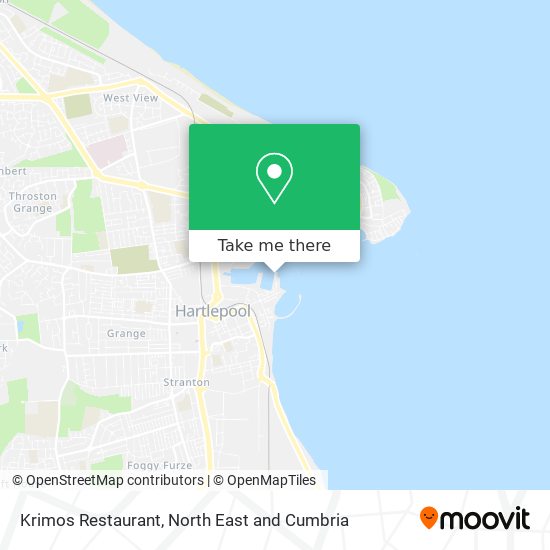 Krimos Restaurant map