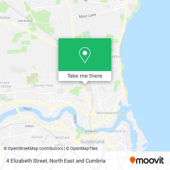4 Elizabeth Street map