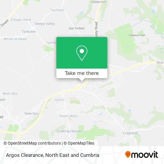 Argos Clearance map