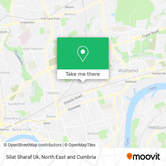 Silat Sharaf Uk map